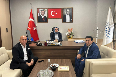 Gaziantep Yetiştirme Yurtlarından Ayrılanlar Derneği'nden Başkan Vekili Zehra Ünal'a Ziyaret