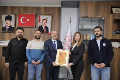 TEGV Gaziantep Öğrenim Birimi yetkilileri Gaziantep İl Milli Eğitim Müdürünü ziyaret etti