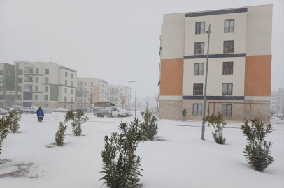 Araban Ovası Beyaza Büründü, Çiftçilerin Yüzü Güldü
