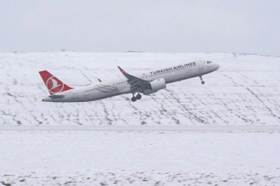 Gaziantep Havalimanı’nda Seferler Kar Nedeniyle İptal