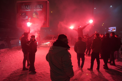 Gaziantep’te Kar Altında Unutulmaz Yeni Yıl Kutlaması