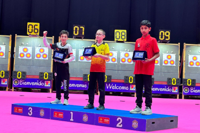 GKV Öğrencisi Şahin, Dünya Sahnesinde Üçüncü