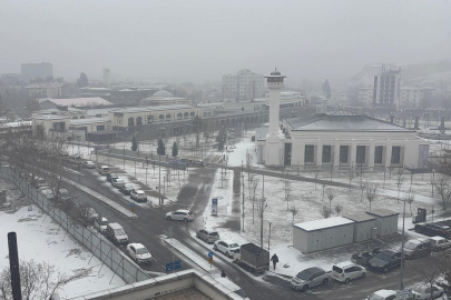 Gaziantep’te Beklenen Kar Yağışı Başladı