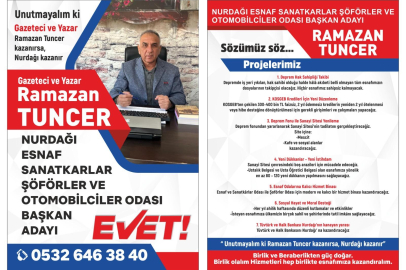 BEN KAZANIRSAM NURDAĞI KAZANACAKTIR 