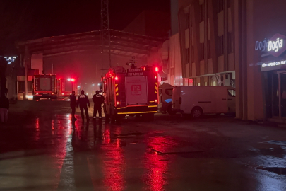 Gaziantep’te Makarna Fabrikasında Alevler Yükseldi