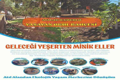Atalar İlkokulu “Yaşayan Okul Bahçeleri”nde Şehitkamil Birincisi Oldu