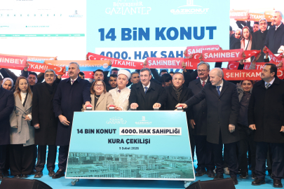 Gaziantep Güneyşehir Konut Projesinde 4 Bin’inci Hak Sahibi Belirlendi
