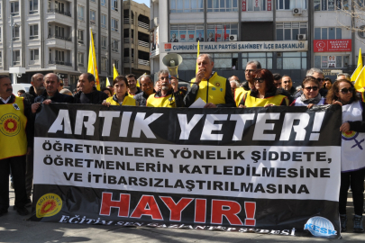 OKULLARDA ŞİDDETE CİNAYETE HAYIR 