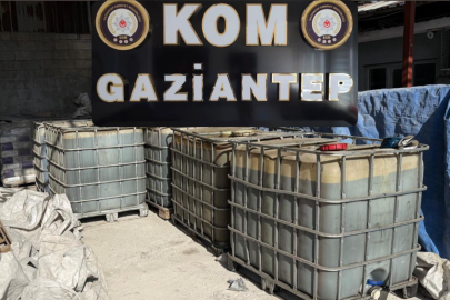 Gaziantep’te 7 Bin Litre Kaçak Akaryakıt Ele Geçirildi