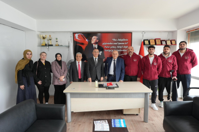 Vali Kemal Çeber’den Türkiye Sakatlar Derneği’ne Anlamlı Ziyaret