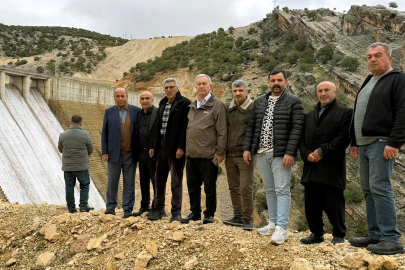 Ardıl Barajı Doldu, Arabanlı Çiftçiler ve Vatandaşlar Sevindi