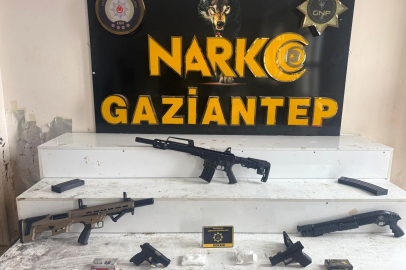 Gaziantep’te Narkotik Operasyonu