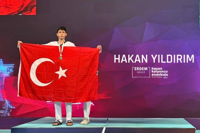 Gaziantep’in Gururu Hakan Yıldırım Türkiye 2.’si