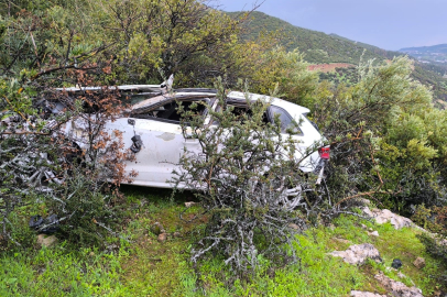 Feci Kaza: Araç Uçuruma Düştü, 1 Ölü
