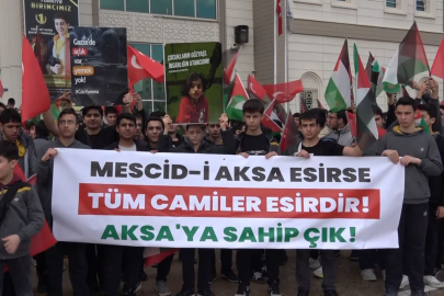 Öğrencilerden Gaziantep’te Filistin Kararına Protesto