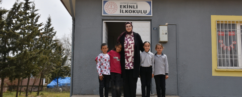 4 öğrencilik köy okulunda geleceğe umut taşıyor