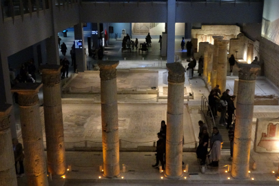 Zeugma Mozaik Müzesi turistlerin gözdesi oldu
