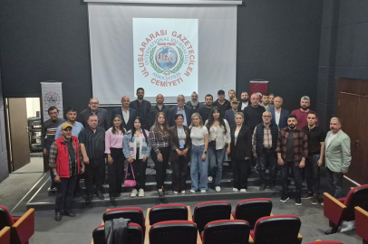 Uluslararası Gazeteciler Cemiyeti Hatay Şubesi Yeni Yönetimini Seçti