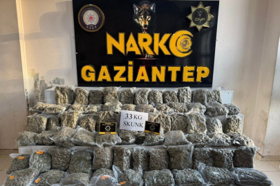 Uyuşturucuya Büyük Darbe: Gaziantep’te 34 Kilo Madde Yakalandı