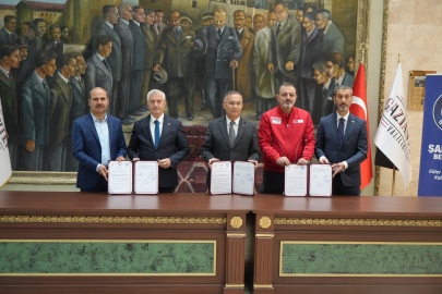 Gaziantep’te dev kan bağışı kampanyası için imzalar atıldı