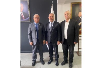 Cuma Reyhan ve Mehmet Kesik’ten MHP İl Başkanı Mehmet Sait Kılıç’a Hayırlı Olsun Ziyareti