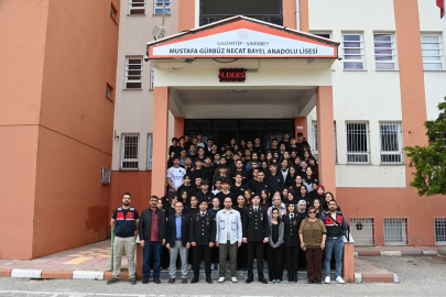 Jandarma Teşkilatı Öğrencilerle Tecrübelerini Paylaştı