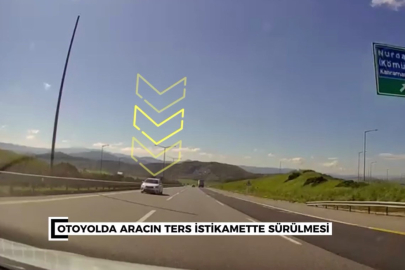 Otoyolda Ters Yönde Giden Sürücüye 90 Bin TL Ceza