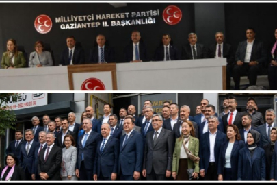 AK PARTİ TAM KADRO OLARAK BAŞKAN KILIÇ'I ZİYARET ETTİ ..