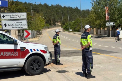 Jandarmadan Bisiklet Yarışlarına Sıkı Güvenlik Önlemi