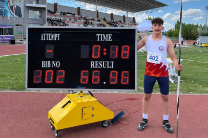 Gaziantepli Sporcu Cirit Atmada Türkiye Şampiyonu Oldu