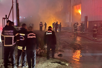 Mobilya Fabrikasında Büyük Yangın