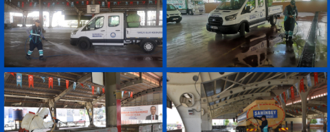 Bayramda Sağlıklı ve Temiz Çevre İçin Yoğun Mesai