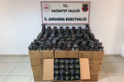 Gaziantep'te Milyonluk Kaçak Malzeme Yakalandı