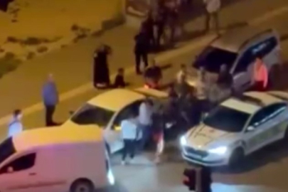 Gaziantep’te Meydan Savaşını Aratmayan Trafik Kavgası