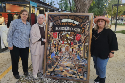 Gaziantep’in Tarihi Çarşısı Sanat Eserine Dönüştü