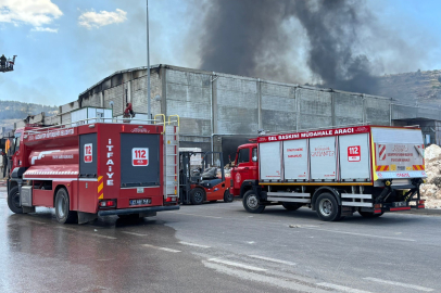 Gaziantep’teki fabrika yangını kontrol altına alındı