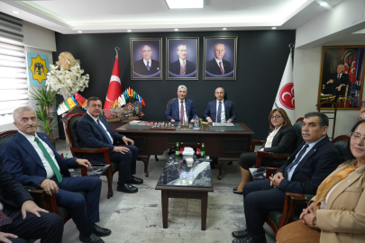 Bakan Bolat’tan MHP Gaziantep İl Başkanlığı’na Hayırlı Olsun Ziyareti