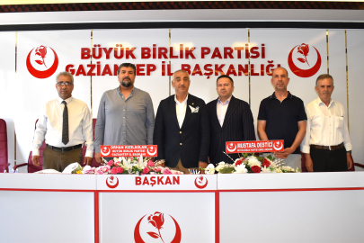 BBP Karkamış İlçe Başkanlığında Görev Değişimi