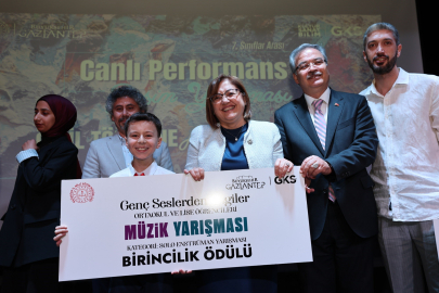 Gaziantep'te Türk Halk Müziği ve Resim Yarışmalarında Ödül Heyecanı