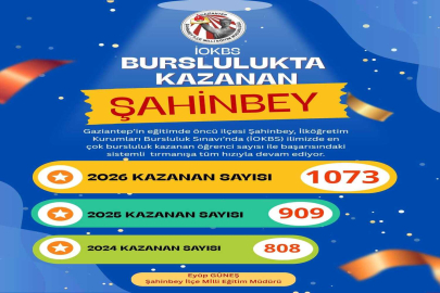 Şahinbey’de Eğitimde Rekor Başarı: İOKBS’de Zirveye Yolculuk!