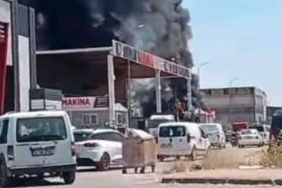 Gaziantep’te İş Yeri Yangını Paniğe Neden Oldu