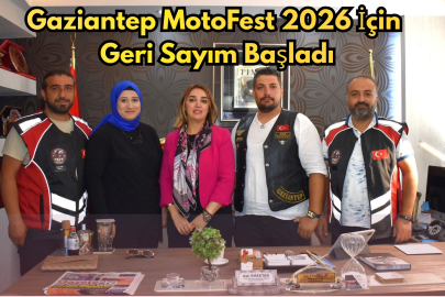 Gaziantep MotoFest 2026 İçin Geri Sayım Başladı