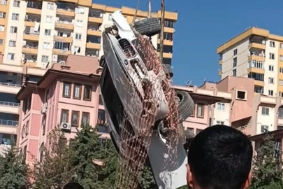 Gaziantep’te Lüks Araç Köprü İnşaatı Çukuruna Uçtu