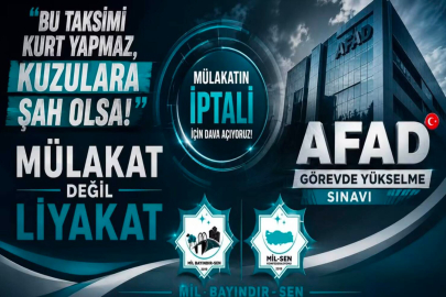 AFAD'da Mülakat Krizi İddiası! Yüksek Yazılı Puan Alanlar Elendi, Düşük Puanlılar Atanıyor mu?