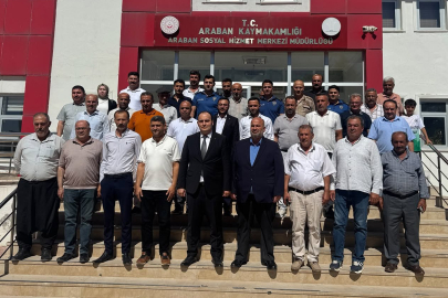 Araban'da Kaymakam İşçimen'e Anlamlı Uğurlama