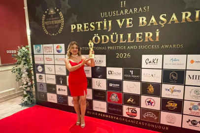 Müzik Öğretmeni Çankaya’ya başarı ödülü