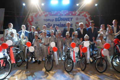 Vakıf Geleneği Gaziantep’te Yaşatıldı: 41 Çocuk İçin Geleneksel Sünnet Şöleni Düzenlendi
