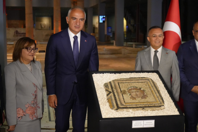 Bakan Ersoy: "13'üncü Paneli Zeugma Mozaik Müzemize Kazandırmanın Mutluluğunu Yaşıyoruz"