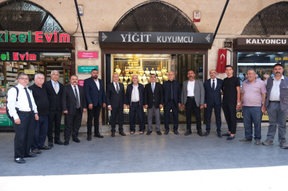 MHP Gaziantep İl Başkanı Kılıç'tan Alaybey Esnafına Ziyaret