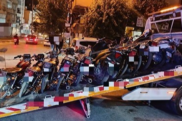 Gaziantep'te Motosiklet Sürücülerine Sıkı Denetim: 208 Kişiye Ceza Yağdı